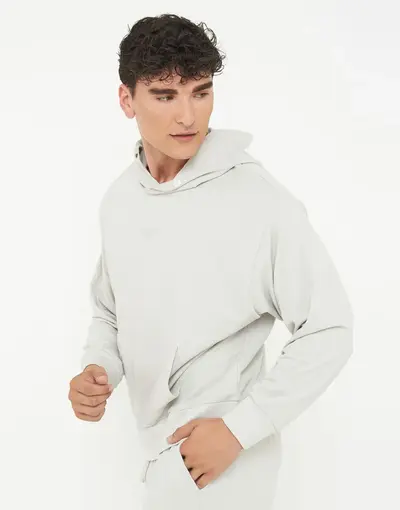 Trenerka Felpa F BOXY siva